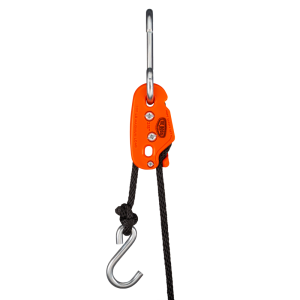 3/8 inch (9,25mm) TIE BOSS with 3m rope (Orange)